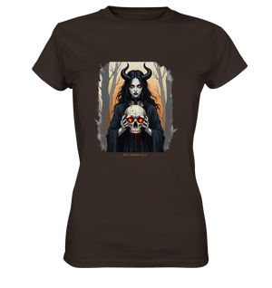 Dark Enchantment The Skull Keeper - Ladies Premium Shirt | Lady - Shirts | Dark Shadows Arts