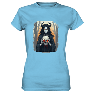Dark Enchantment The Skull Keeper - Ladies Premium Shirt | Lady - Shirts | Dark Shadows Arts