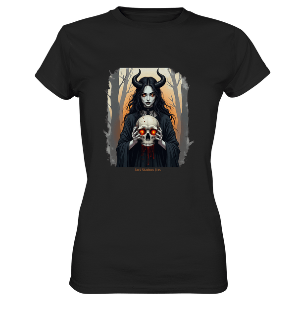 Dark Enchantment The Skull Keeper - Ladies Premium Shirt | Lady - Shirts | Dark Shadows Arts