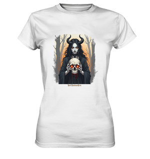 Dark Enchantment The Skull Keeper - Ladies Premium Shirt | Lady - Shirts | Dark Shadows Arts