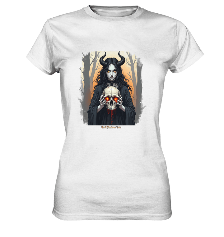 Dark Enchantment The Skull Keeper - Ladies Premium Shirt | Lady - Shirts | Dark Shadows Arts