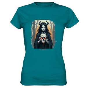 Dark Enchantment The Skull Keeper - Ladies Premium Shirt | Lady - Shirts | Dark Shadows Arts