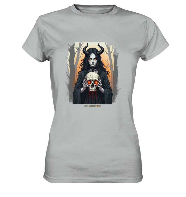 Dark Enchantment The Skull Keeper - Ladies Premium Shirt | Lady - Shirts | Dark Shadows Arts