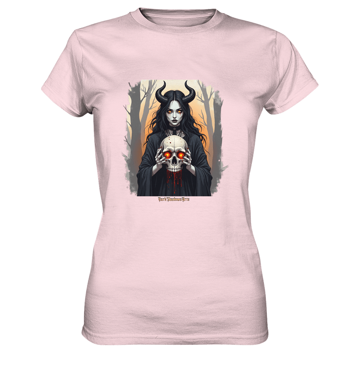 Dark Enchantment The Skull Keeper - Ladies Premium Shirt | Lady - Shirts | Dark Shadows Arts
