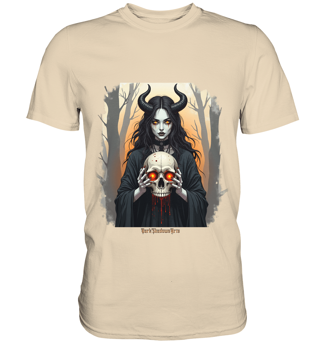 Dark Enchantment The Skull Keeper - Premium Shirt | Unisex - Shirts | Dark Shadows Arts