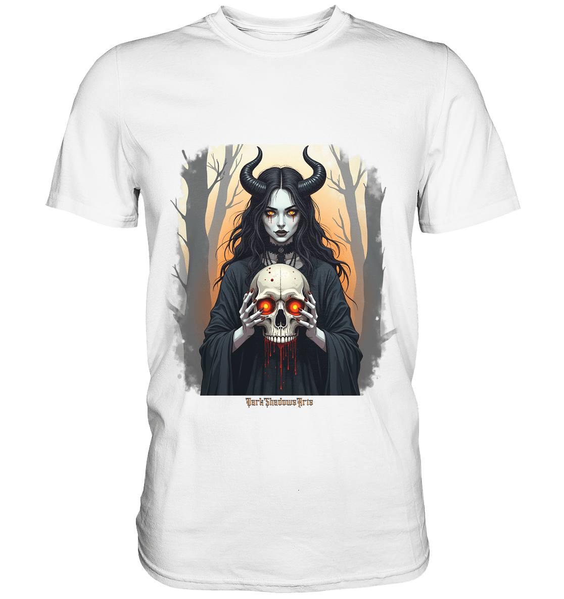 Dark Enchantment The Skull Keeper - Premium Shirt | Unisex - Shirts | Dark Shadows Arts