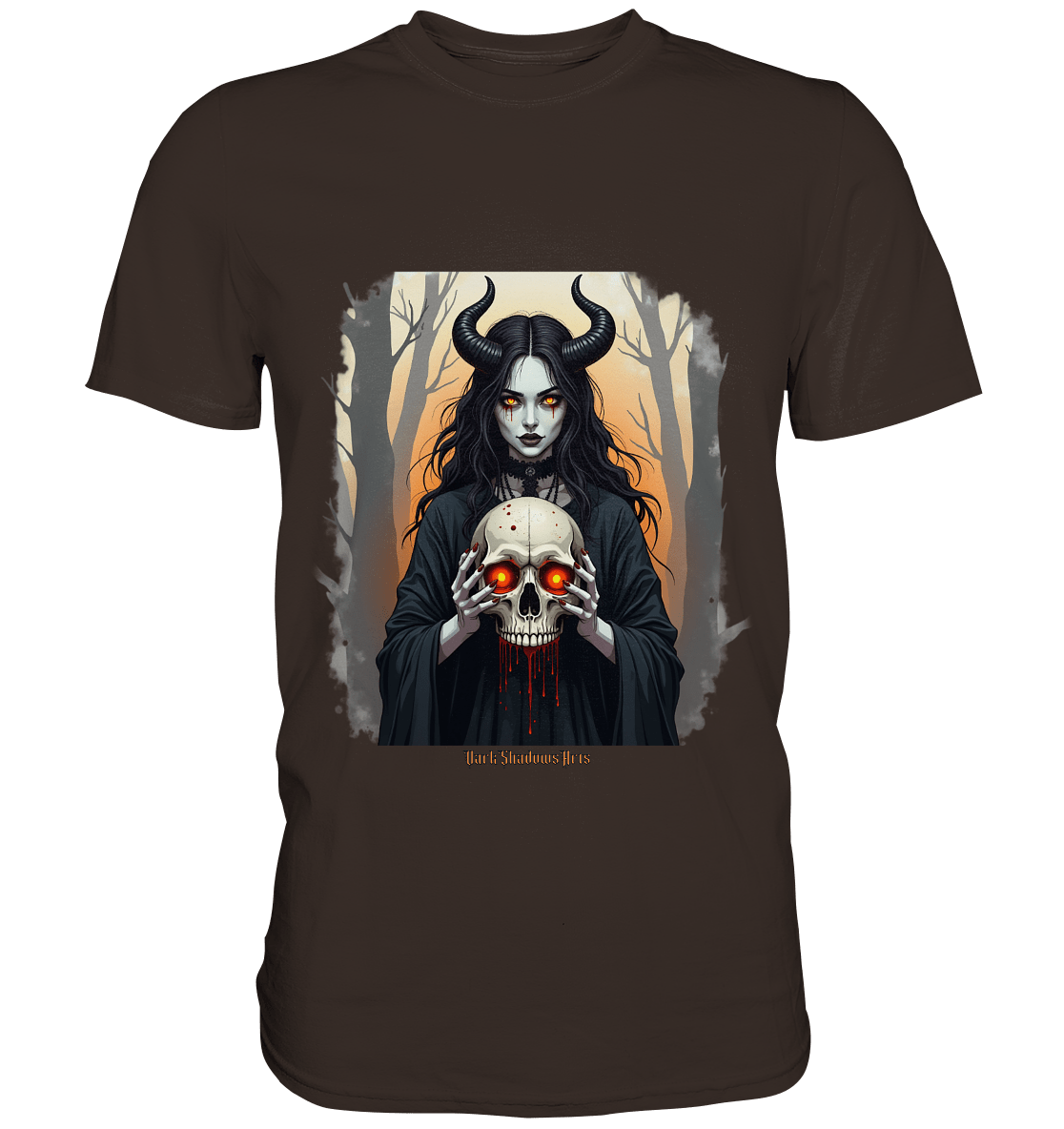 Dark Enchantment The Skull Keeper - Premium Shirt | Unisex - Shirts | Dark Shadows Arts