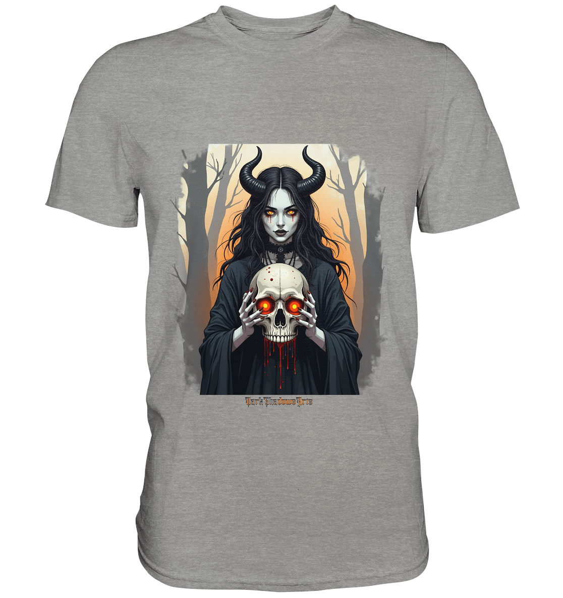 Dark Enchantment The Skull Keeper - Premium Shirt | Unisex - Shirts | Dark Shadows Arts