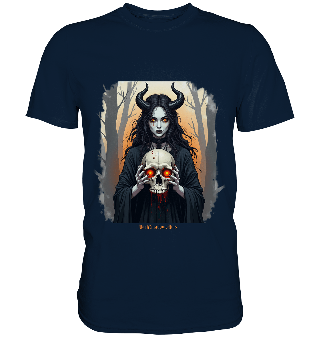 Dark Enchantment The Skull Keeper - Premium Shirt | Unisex - Shirts | Dark Shadows Arts