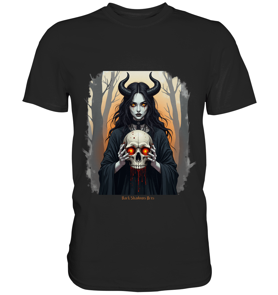 Dark Enchantment The Skull Keeper - Premium Shirt | Unisex - Shirts | Dark Shadows Arts