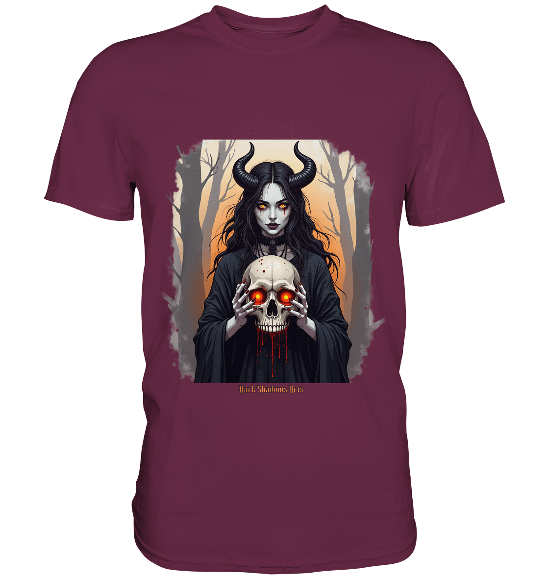 Dark Enchantment The Skull Keeper - Premium Shirt | Unisex - Shirts | Dark Shadows Arts