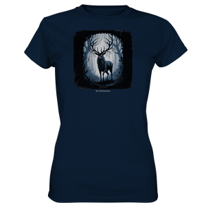 dark forest stag - die geheimnisvolle kraft des Waldes - Ladies Premium Shirt | Lady - Shirts | Dark Shadows Arts