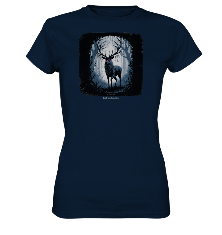 dark forest stag - die geheimnisvolle kraft des Waldes - Ladies Premium Shirt | Lady - Shirts | Dark Shadows Arts