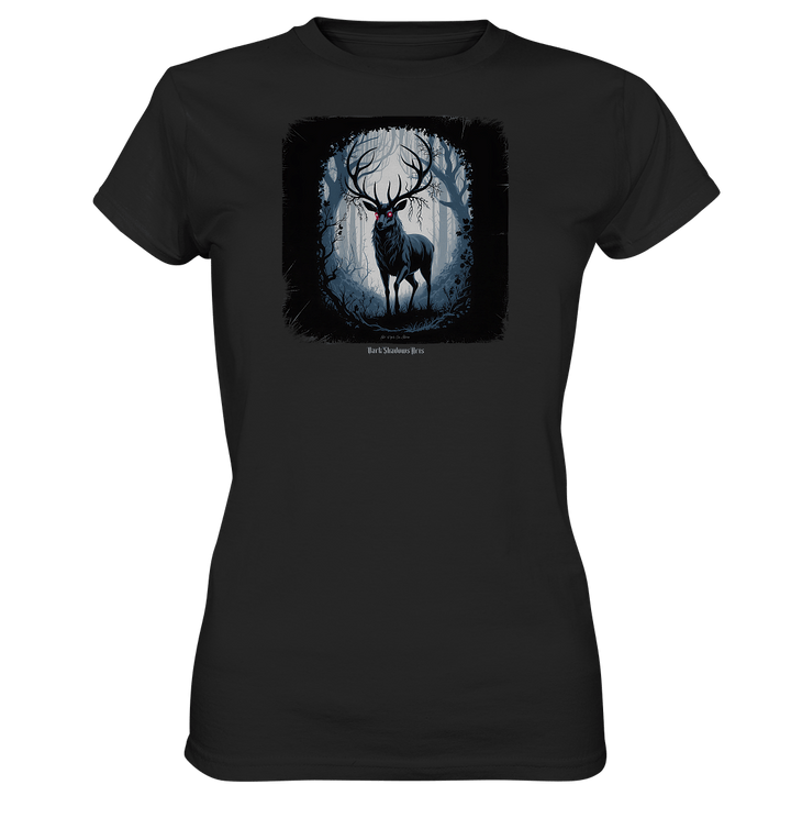 dark forest stag - die geheimnisvolle kraft des Waldes - Ladies Premium Shirt | Lady - Shirts | Dark Shadows Arts