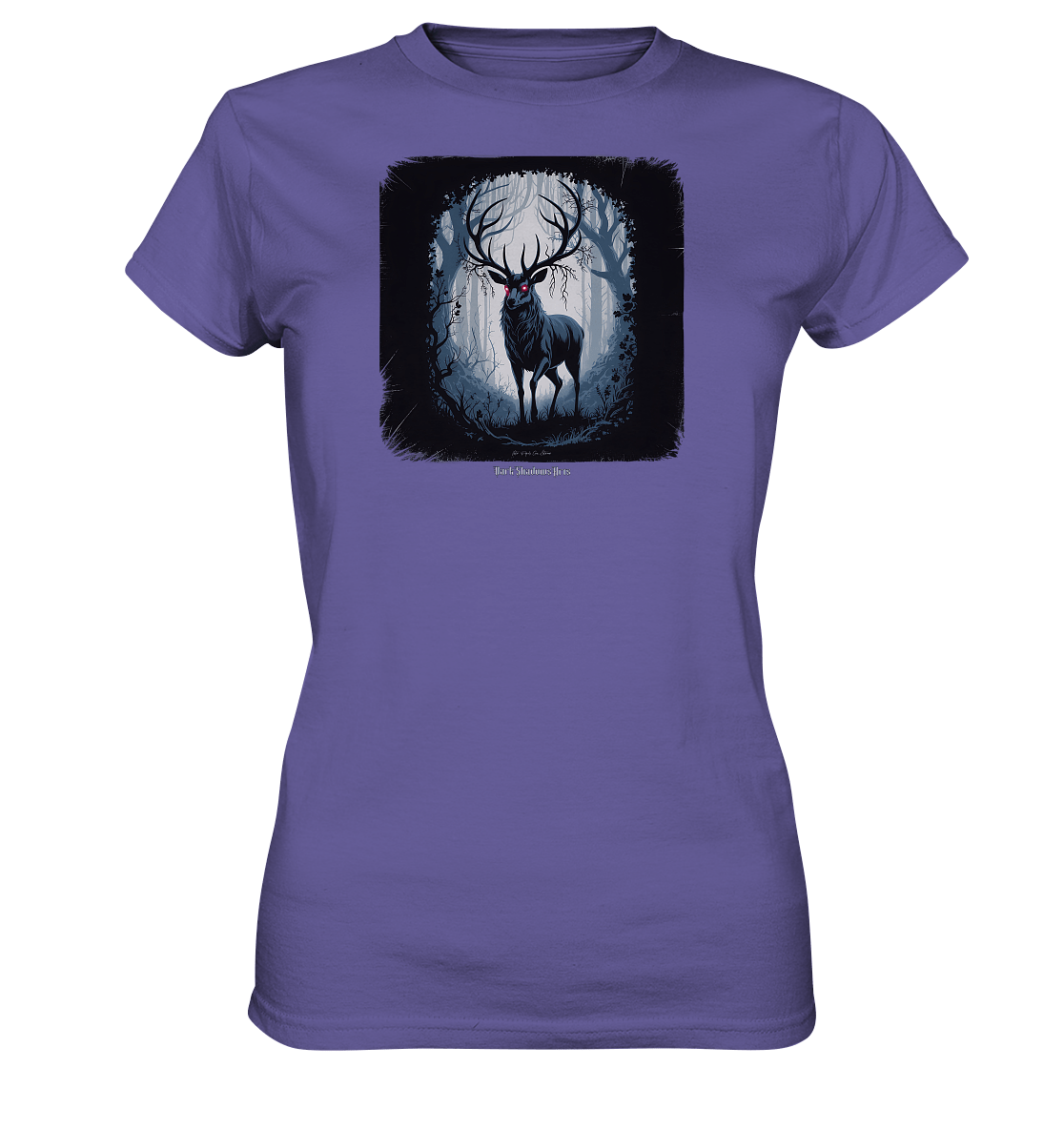 dark forest stag - die geheimnisvolle kraft des Waldes - Ladies Premium Shirt | Lady - Shirts | Dark Shadows Arts