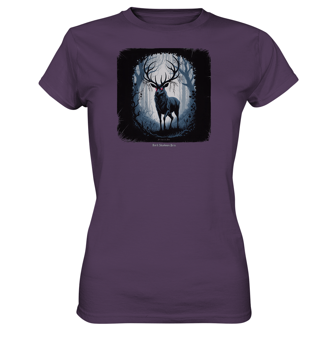 dark forest stag - die geheimnisvolle kraft des Waldes - Ladies Premium Shirt | Lady - Shirts | Dark Shadows Arts