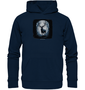 dark forest stag - die geheimnisvolle kraft des Waldes - Organic Hoodie | Hoodies | Dark Shadows Arts