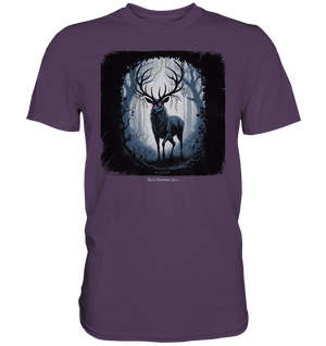 dark forest stag - die geheimnisvolle kraft des Waldes - Premium Shirt | Unisex - Shirts | Dark Shadows Arts
