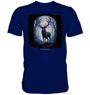 dark forest stag - die geheimnisvolle kraft des Waldes - Premium Shirt | Unisex - Shirts | Dark Shadows Arts