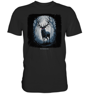 dark forest stag - die geheimnisvolle kraft des Waldes - Premium Shirt | Unisex - Shirts | Dark Shadows Arts