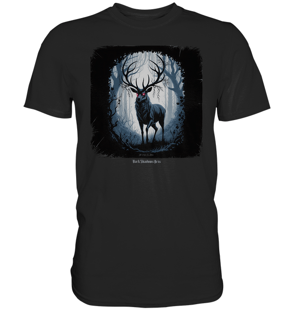 dark forest stag - die geheimnisvolle kraft des Waldes - Premium Shirt | Unisex - Shirts | Dark Shadows Arts