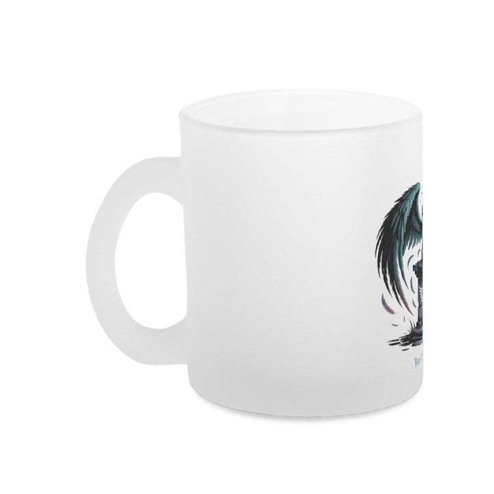 Dark Seraph_ Engel der Schatten & Macht - Glas - Tasse satiniert | Mug | Dark Shadows Arts