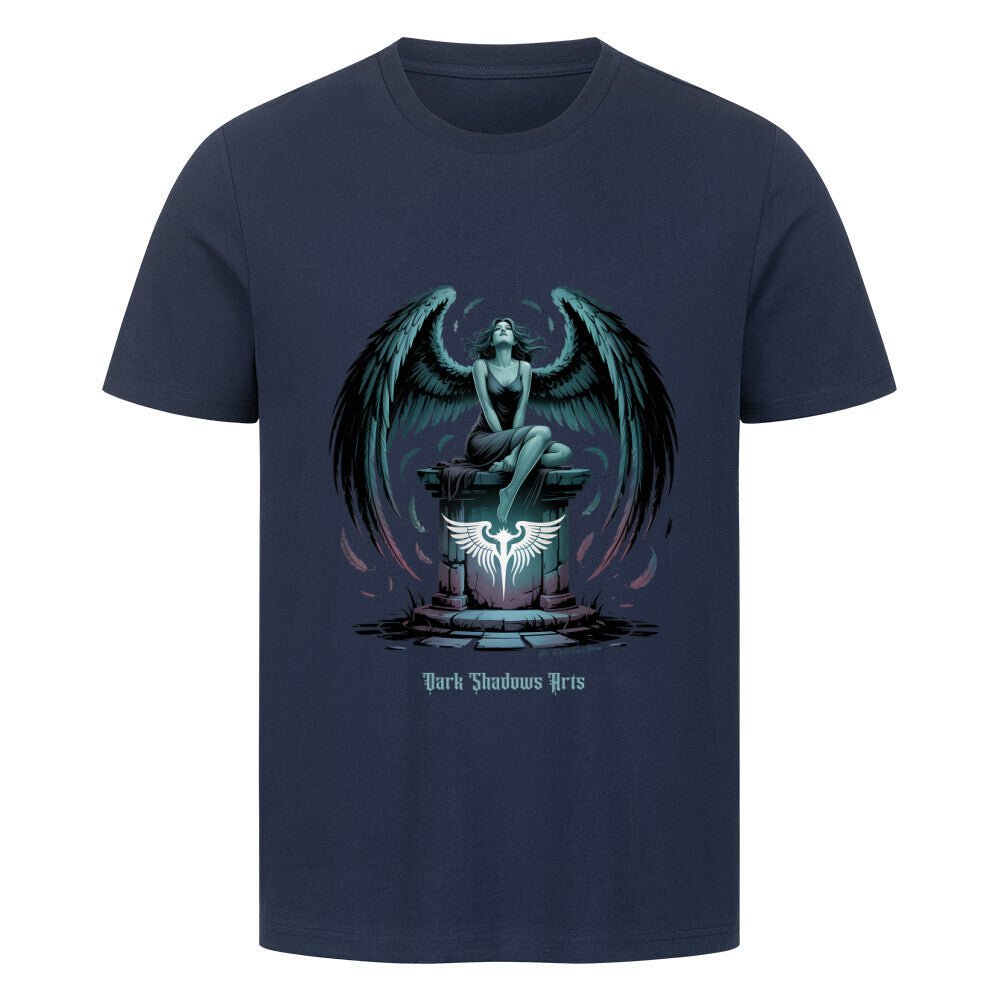 Dark Seraph_ Engel der Schatten & Macht - HigherBlanks Premium T-Shirt | T-Shirt | Dark Shadows Arts