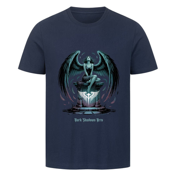 Dark Seraph_ Engel der Schatten & Macht - HigherBlanks Premium T-Shirt | T-Shirt | Dark Shadows Arts