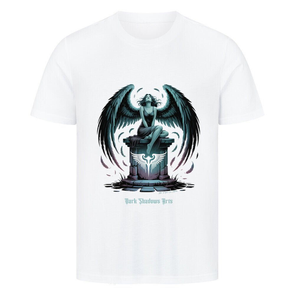 Dark Seraph_ Engel der Schatten & Macht - HigherBlanks Premium T-Shirt | T-Shirt | Dark Shadows Arts
