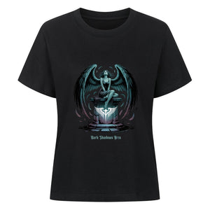 Dark Seraph_ Engel der Schatten & Macht - Premium Organic Shirt Women | T-Shirt | Dark Shadows Arts