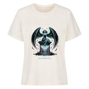 Dark Seraph_ Engel der Schatten & Macht - Premium Organic Shirt Women | T-Shirt | Dark Shadows Arts