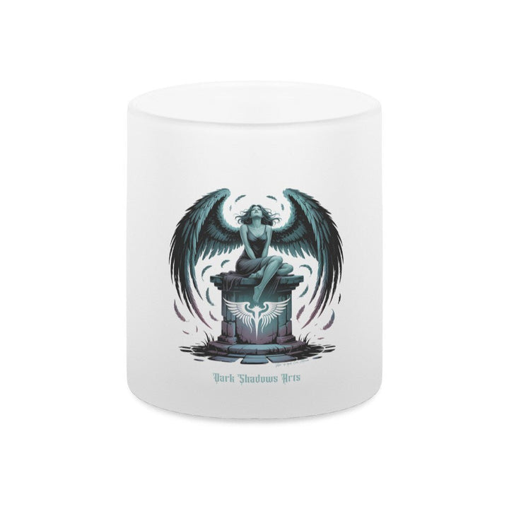 Dark Seraph_ Engel der Schatten & Macht - Teelichthalter satiniert | Mug | Dark Shadows Arts