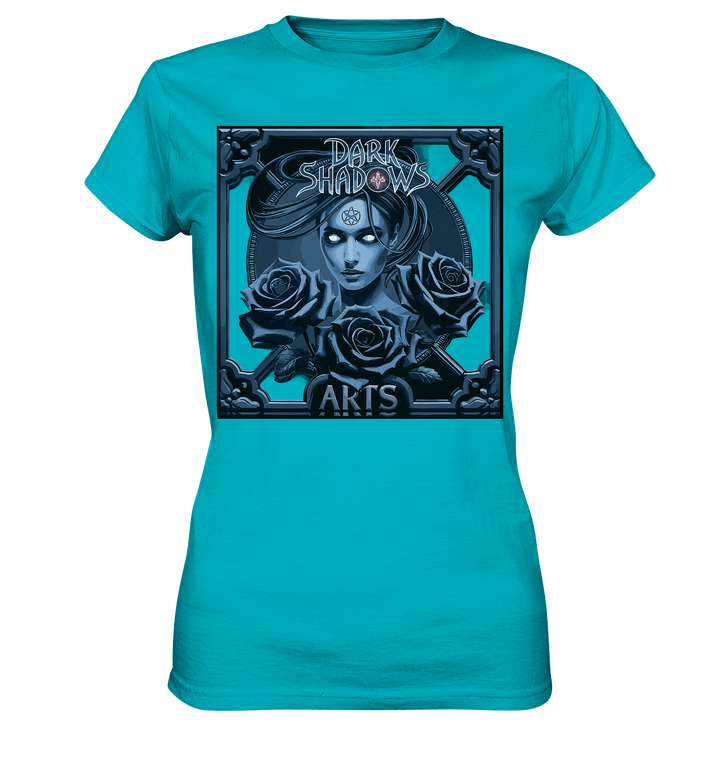 Dark Shadows Arts: Eleganz und Geheimnis - Ladies Premium Shirt | Lady - Shirts | Dark Shadows Arts