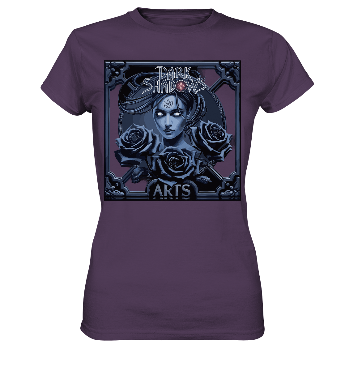 Dark Shadows Arts: Eleganz und Geheimnis - Ladies Premium Shirt | Lady - Shirts | Dark Shadows Arts