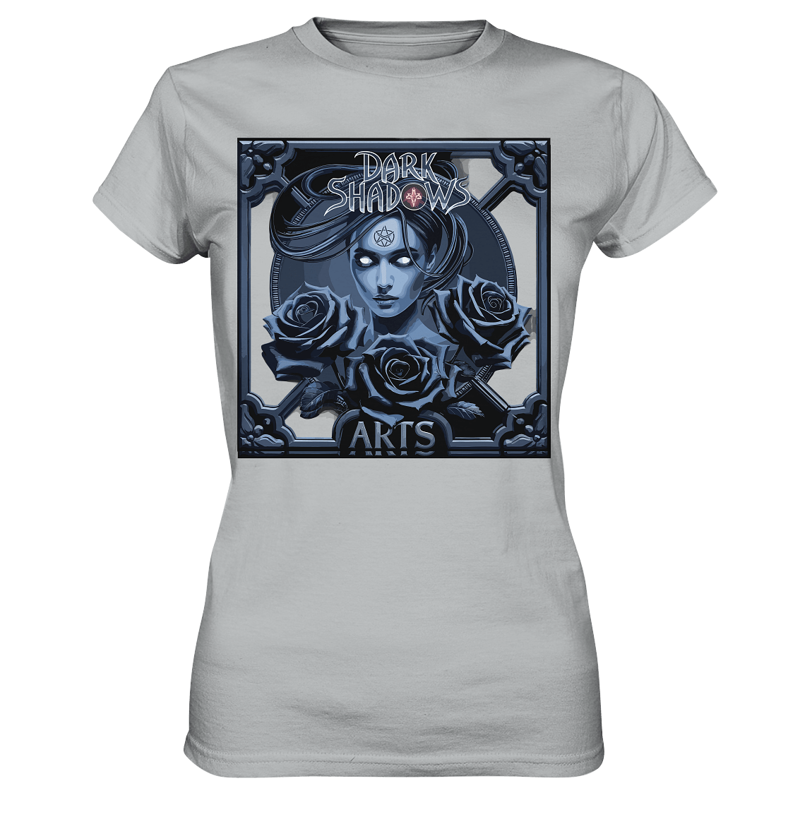 Dark Shadows Arts: Eleganz und Geheimnis - Ladies Premium Shirt | Lady - Shirts | Dark Shadows Arts