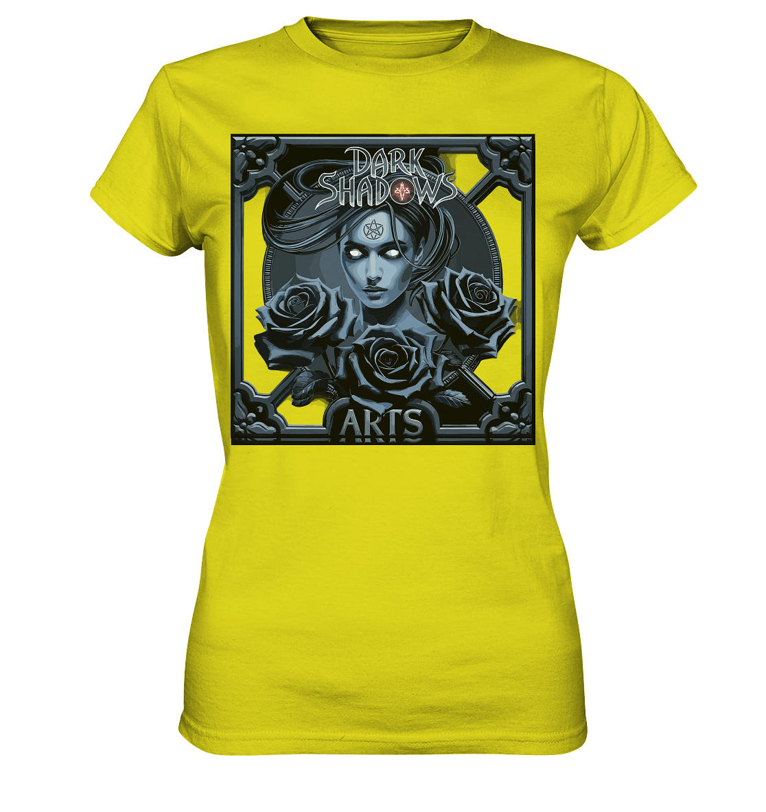 Dark Shadows Arts: Eleganz und Geheimnis - Ladies Premium Shirt | Lady - Shirts | Dark Shadows Arts