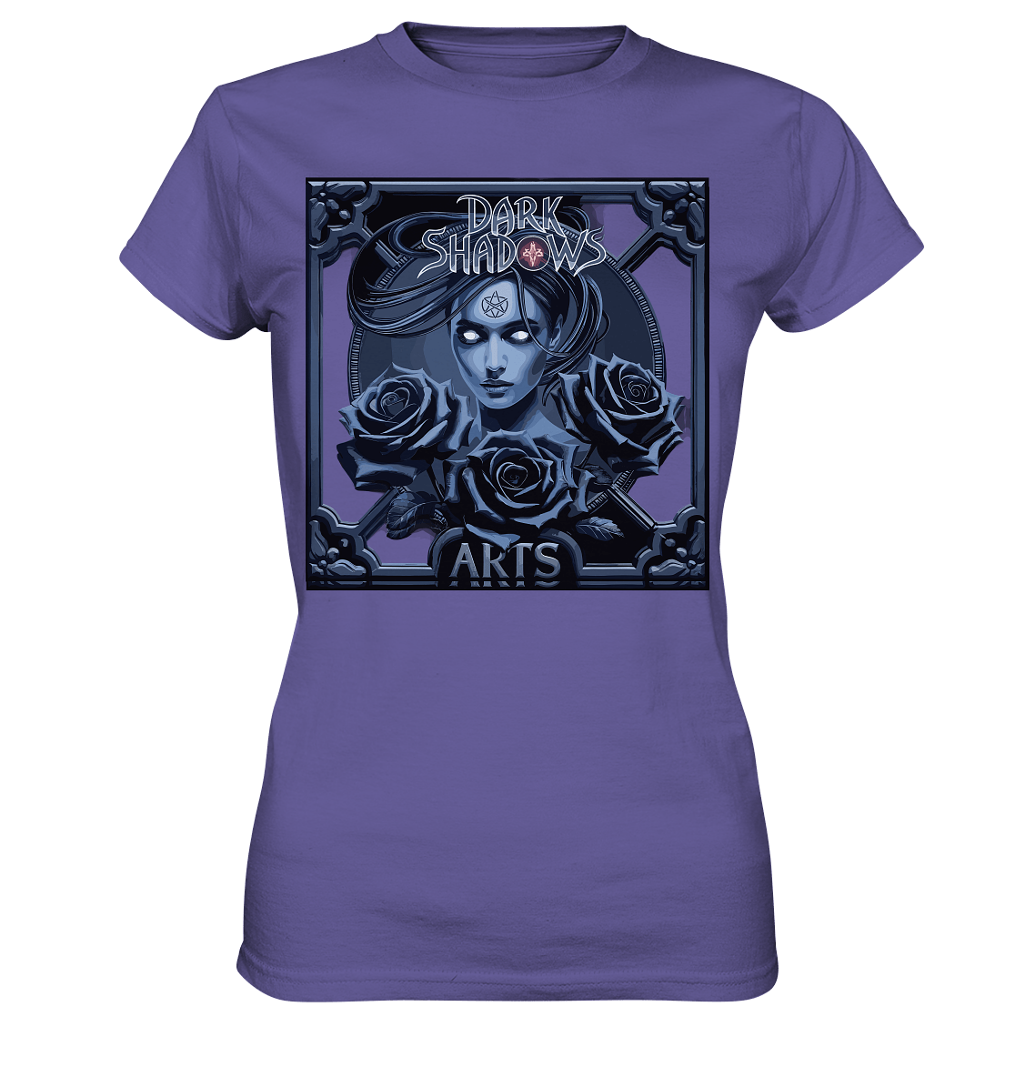 Dark Shadows Arts: Eleganz und Geheimnis - Ladies Premium Shirt | Lady - Shirts | Dark Shadows Arts