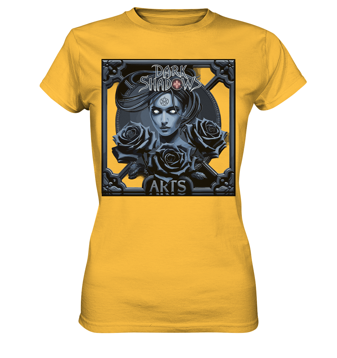 Dark Shadows Arts: Eleganz und Geheimnis - Ladies Premium Shirt | Lady - Shirts | Dark Shadows Arts