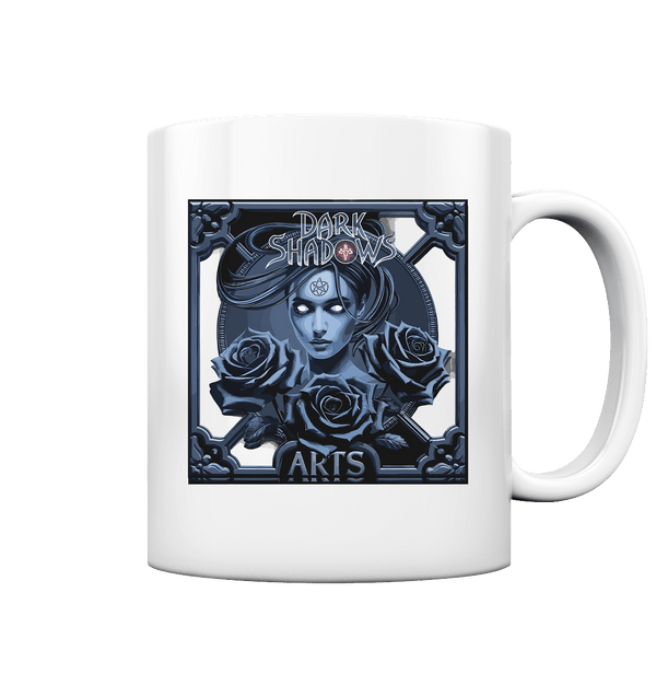 Dark Shadows Arts: Eleganz und Geheimnis - Tasse glossy | Trinkgefäße | Dark Shadows Arts