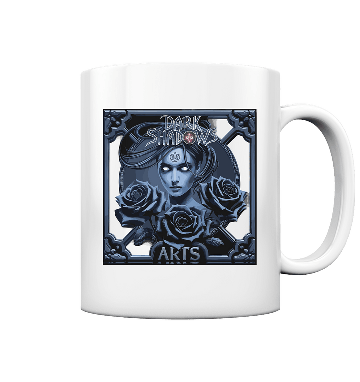 Dark Shadows Arts: Eleganz und Geheimnis - Tasse glossy | Trinkgefäße | Dark Shadows Arts