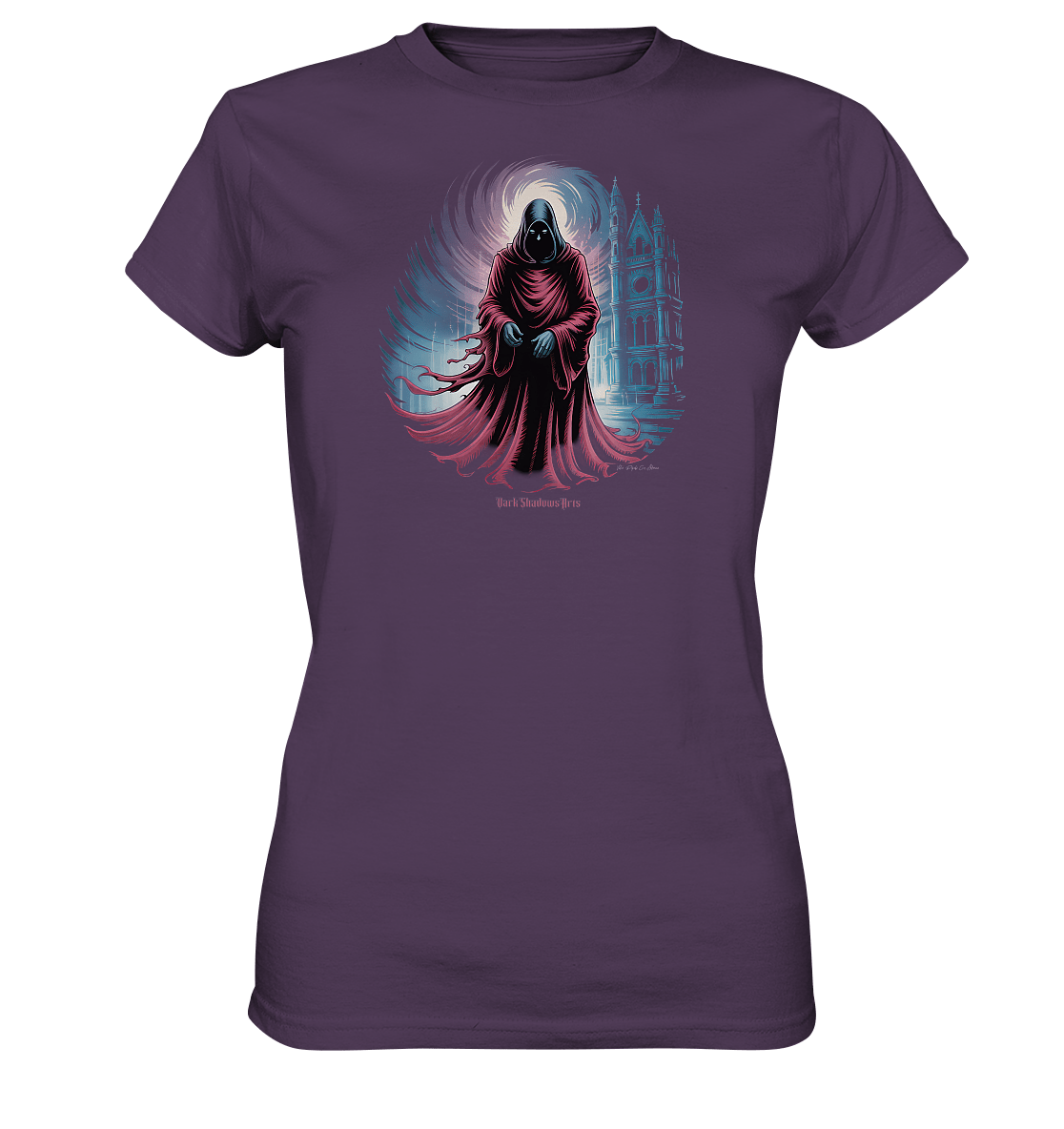 dark shadows cloaked phantom - geheimnisvolle düsternis und mystische energie - Ladies Premium Shirt | Lady - Shirts | Dark Shadows Arts