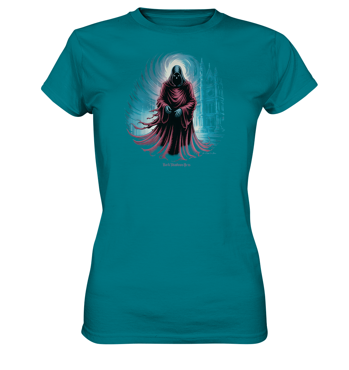 dark shadows cloaked phantom - geheimnisvolle düsternis und mystische energie - Ladies Premium Shirt | Lady - Shirts | Dark Shadows Arts