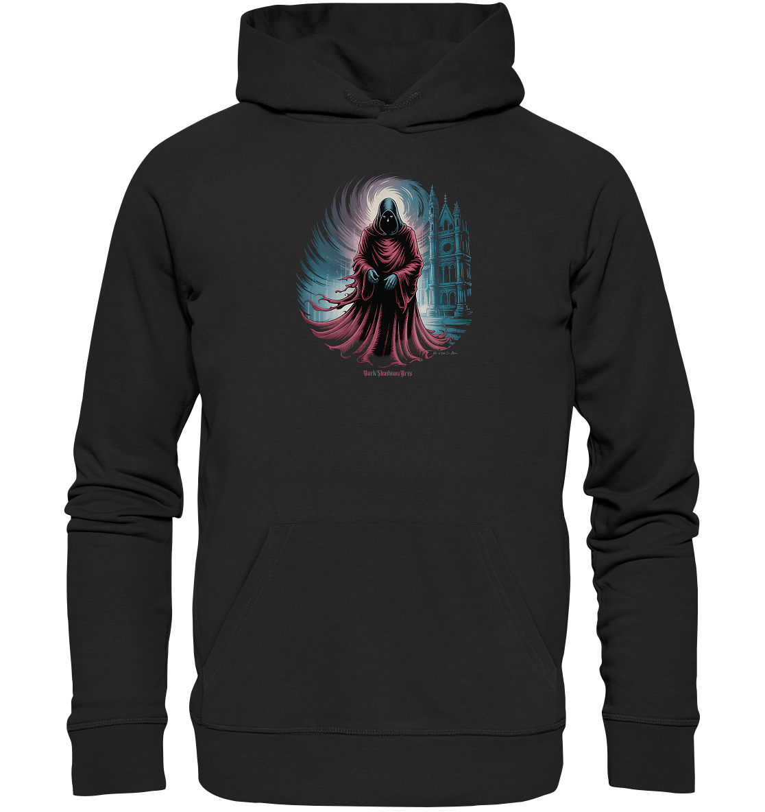 dark shadows cloaked phantom - geheimnisvolle düsternis und mystische energie - Organic Hoodie | Hoodies | Dark Shadows Arts