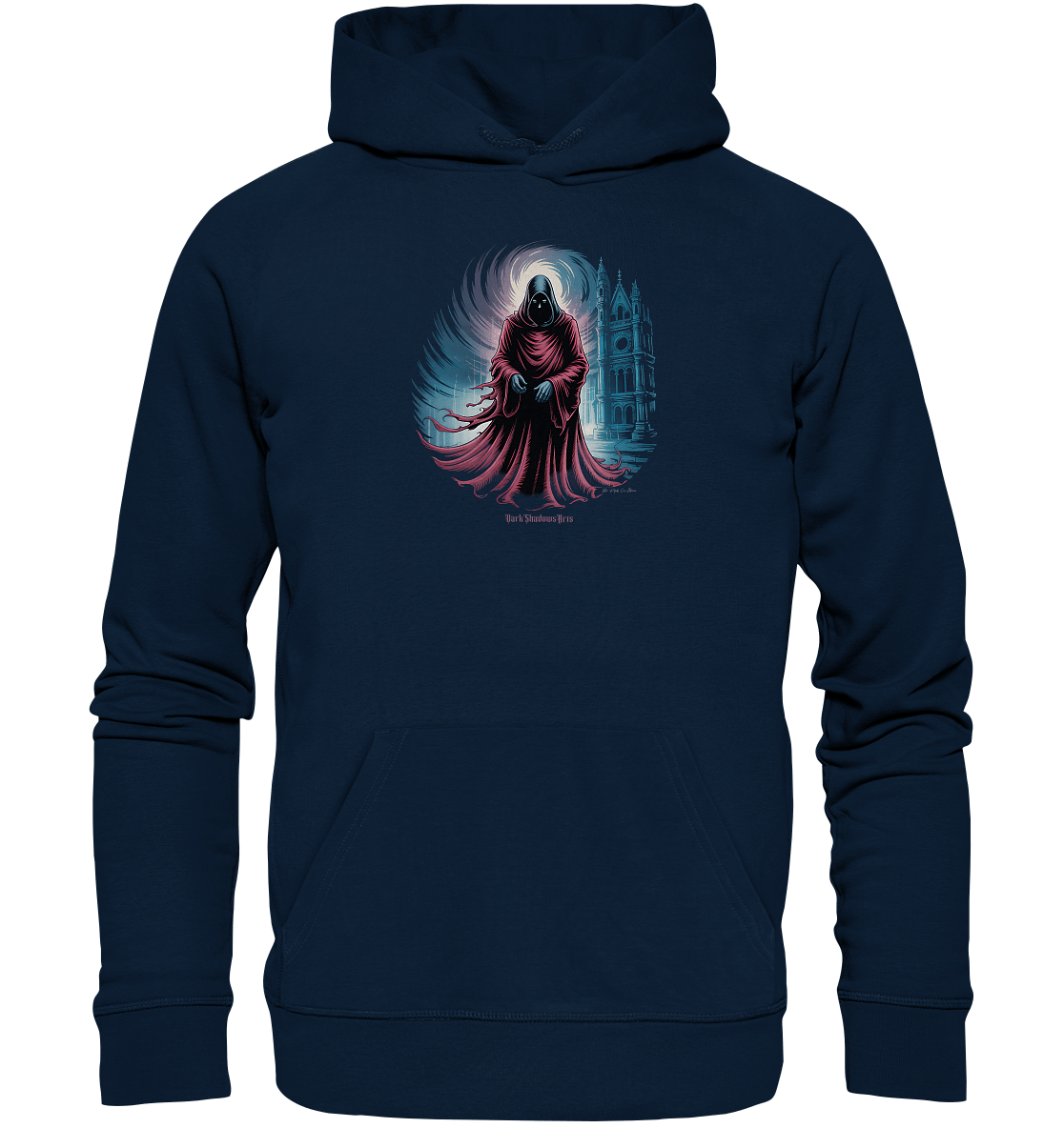 dark shadows cloaked phantom - geheimnisvolle düsternis und mystische energie - Organic Hoodie | Hoodies | Dark Shadows Arts