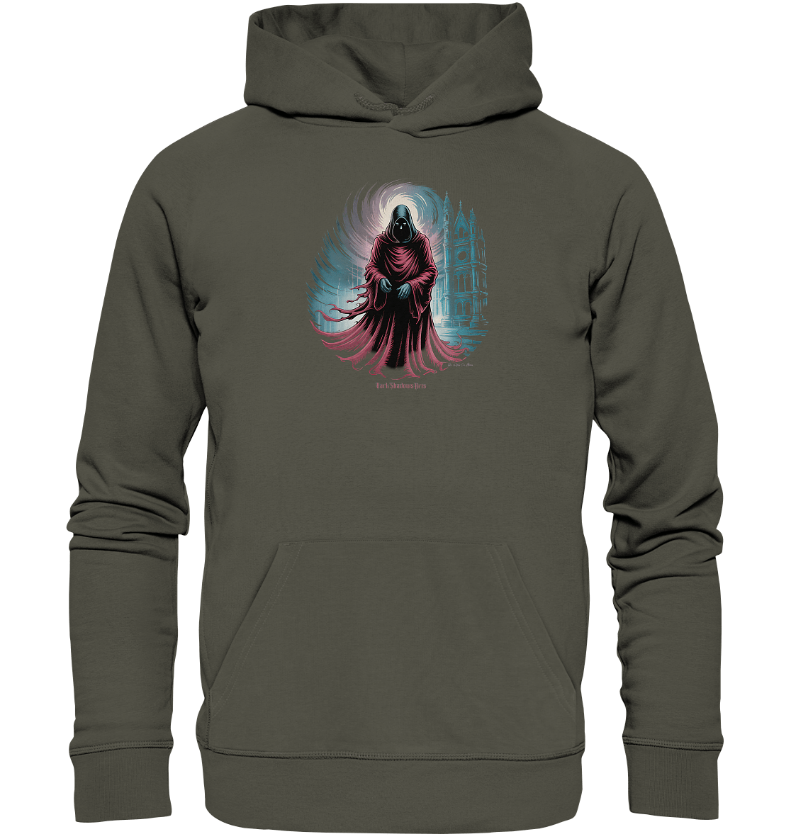 dark shadows cloaked phantom - geheimnisvolle düsternis und mystische energie - Organic Hoodie | Hoodies | Dark Shadows Arts