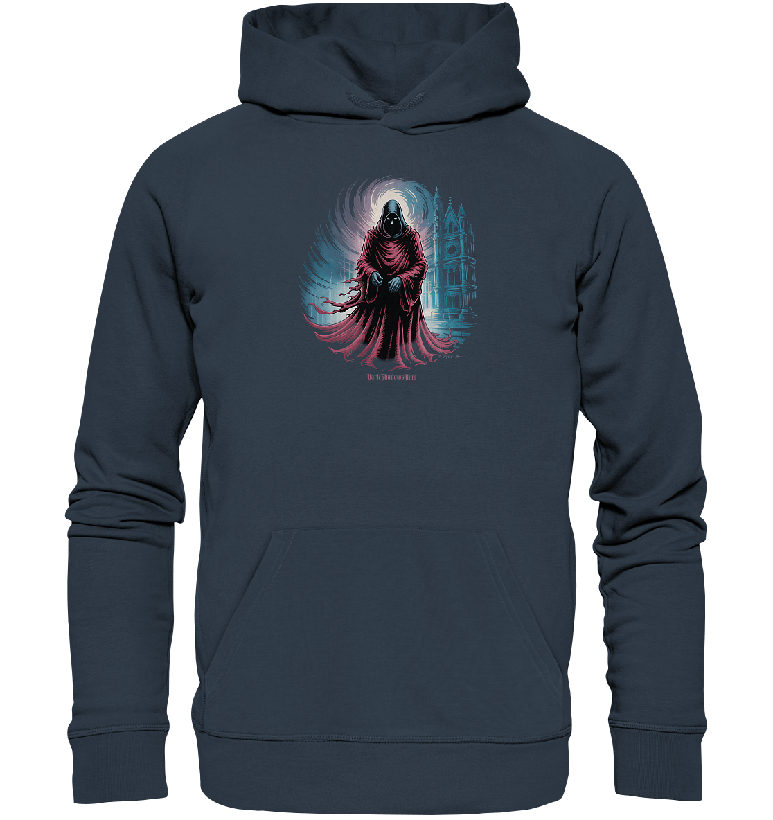 dark shadows cloaked phantom - geheimnisvolle düsternis und mystische energie - Organic Hoodie | Hoodies | Dark Shadows Arts