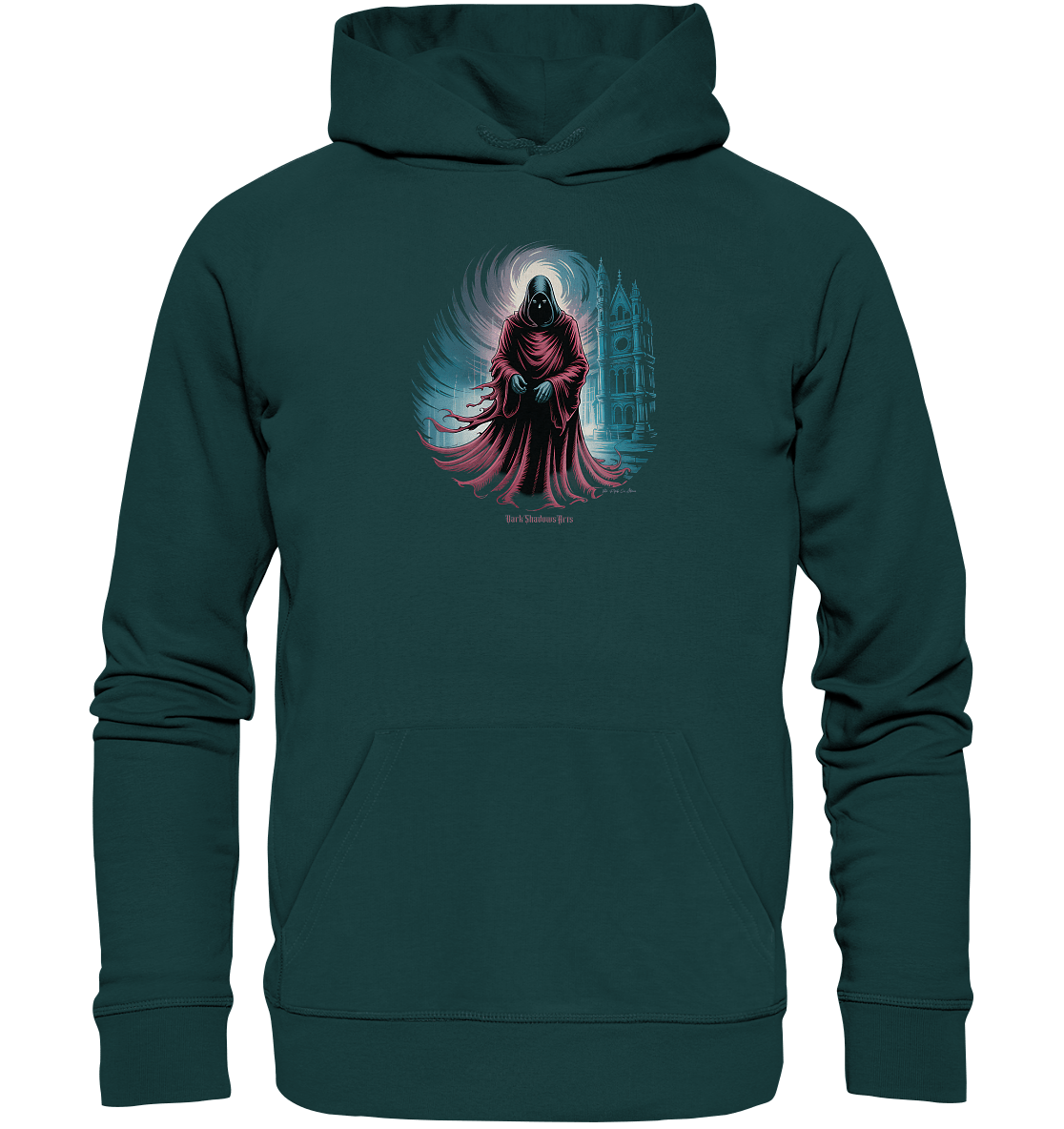 dark shadows cloaked phantom - geheimnisvolle düsternis und mystische energie - Organic Hoodie | Hoodies | Dark Shadows Arts