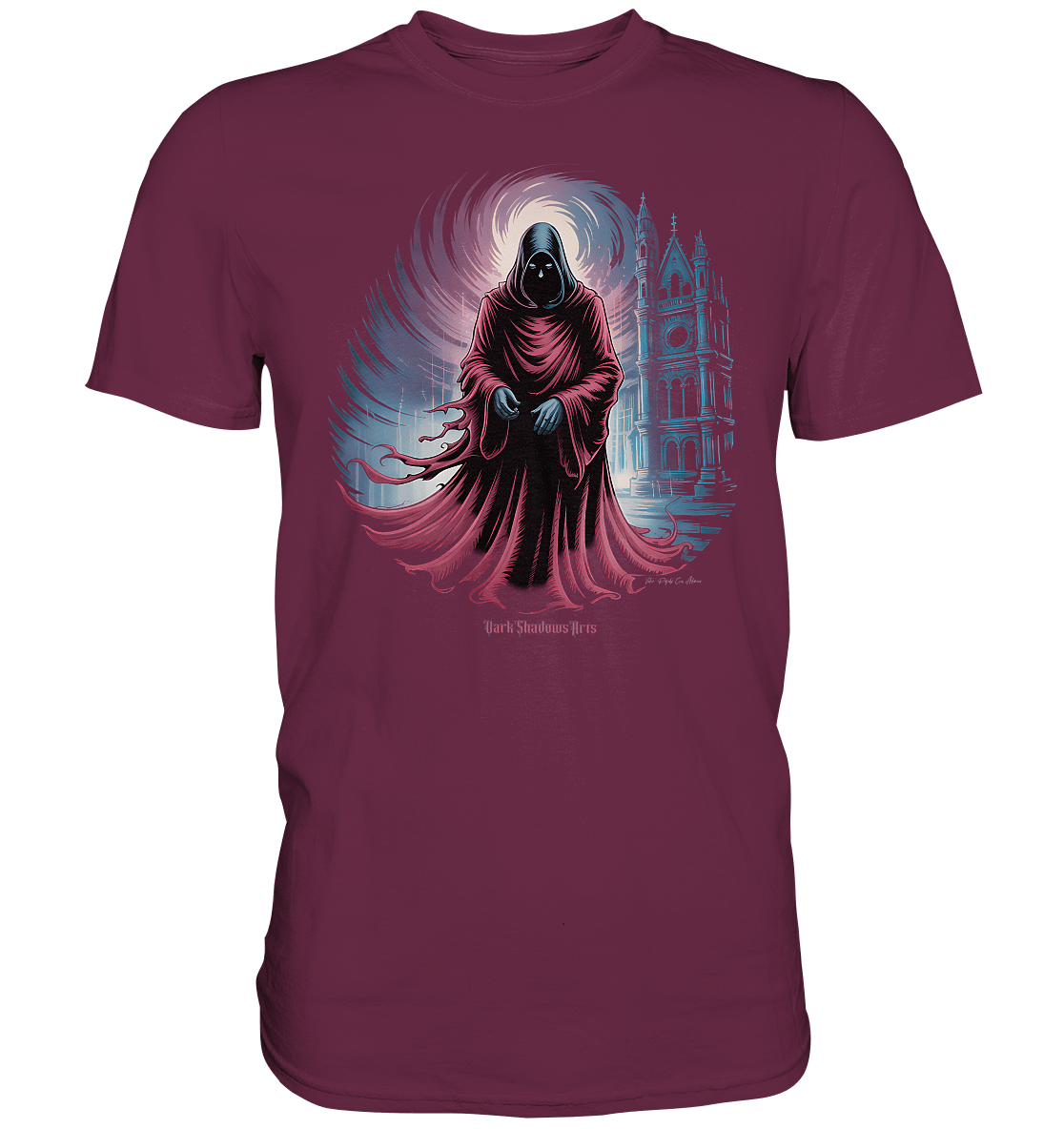 dark shadows cloaked phantom - geheimnisvolle düsternis und mystische energie - Premium Shirt | Unisex - Shirts | Dark Shadows Arts