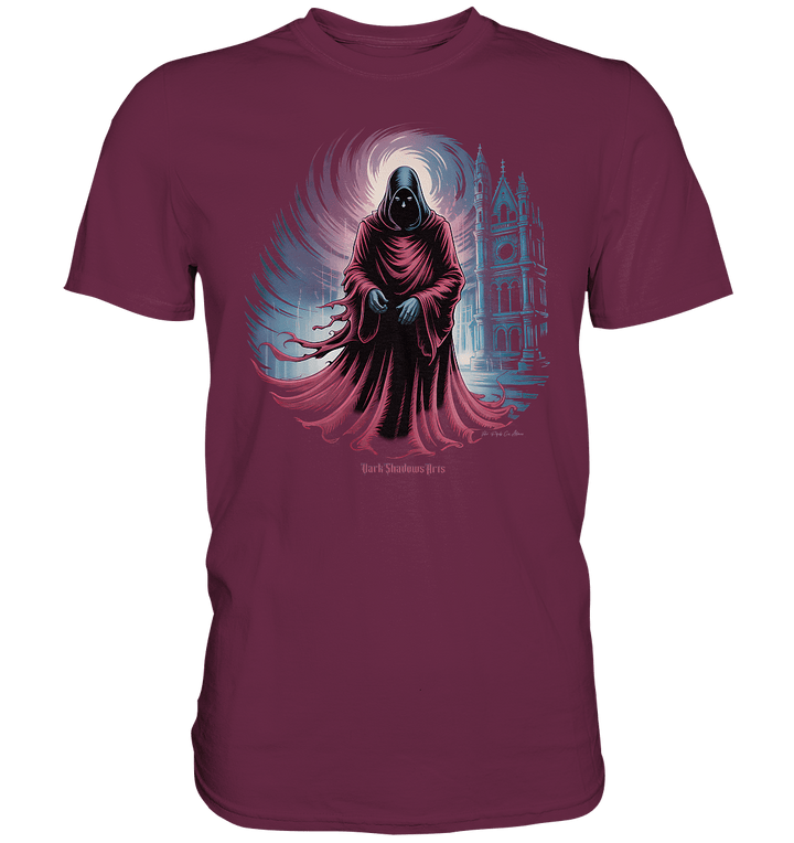 dark shadows cloaked phantom - geheimnisvolle düsternis und mystische energie - Premium Shirt | Unisex - Shirts | Dark Shadows Arts