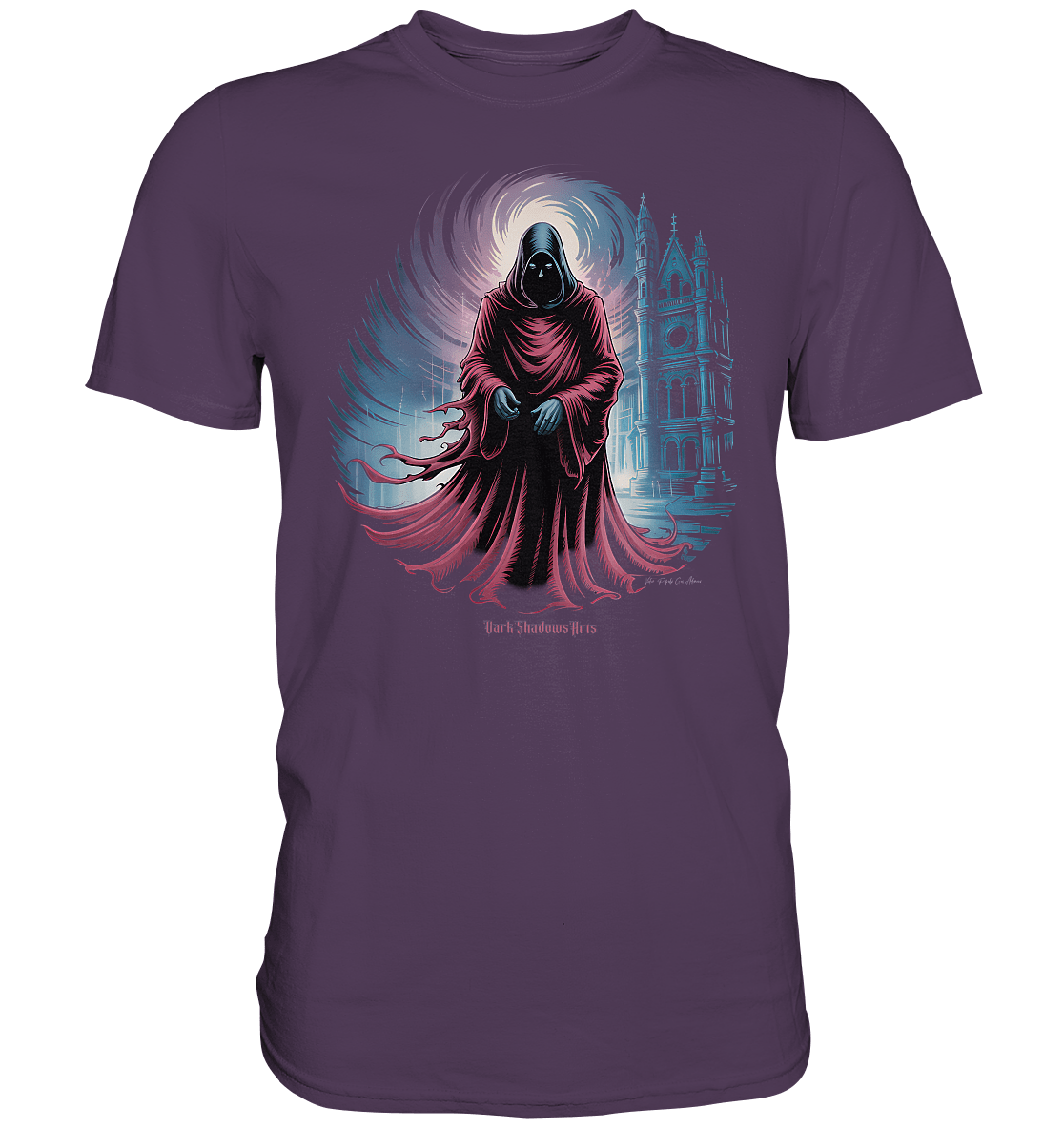 dark shadows cloaked phantom - geheimnisvolle düsternis und mystische energie - Premium Shirt | Unisex - Shirts | Dark Shadows Arts